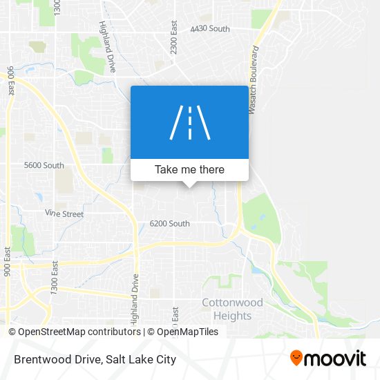 Mapa de Brentwood Drive