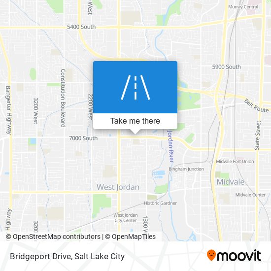 Mapa de Bridgeport Drive