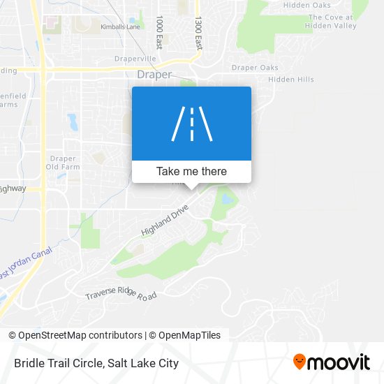 Bridle Trail Circle map