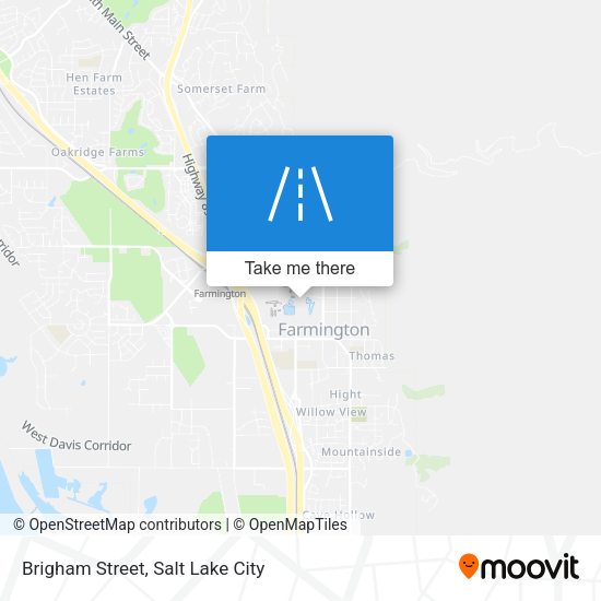 Brigham Street map