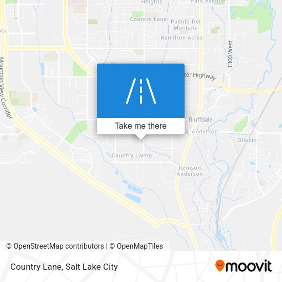 Mapa de Country Lane