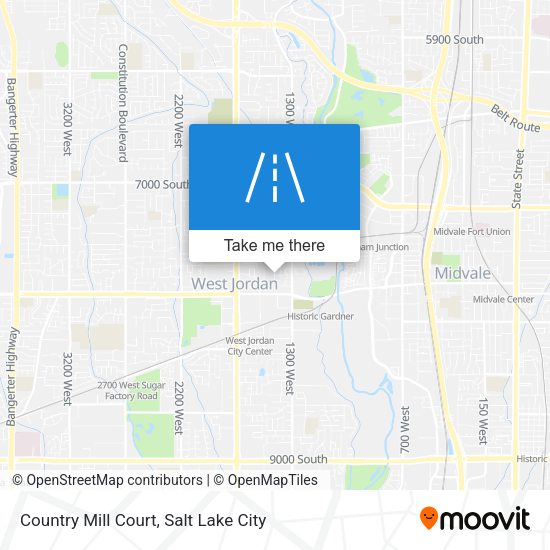 Country Mill Court map