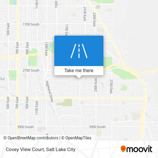 Covey View Court map