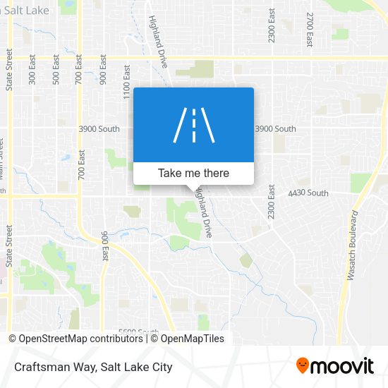 Craftsman Way map
