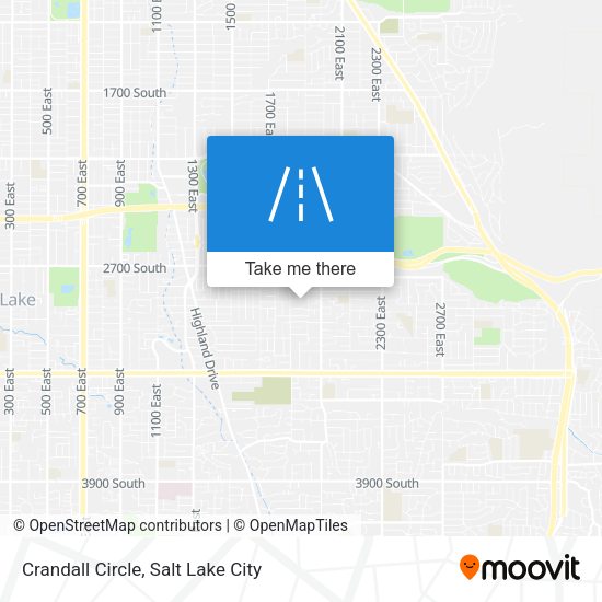 Crandall Circle map