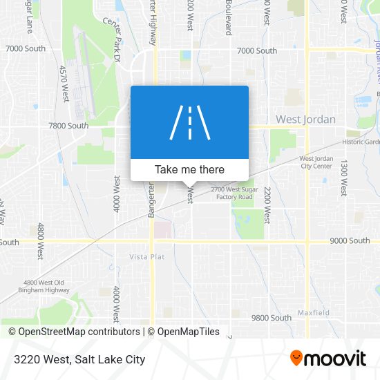 Mapa de 3220 West