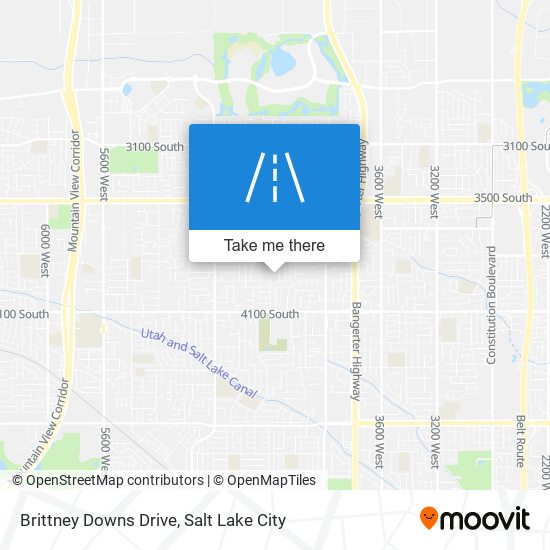 Brittney Downs Drive map