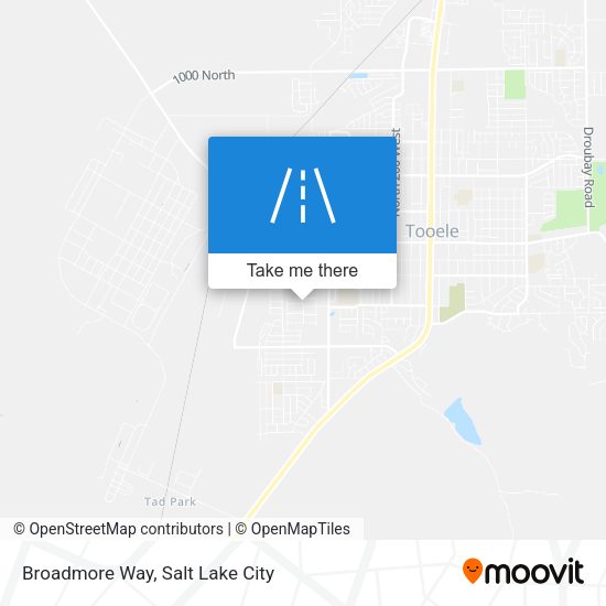 Broadmore Way map