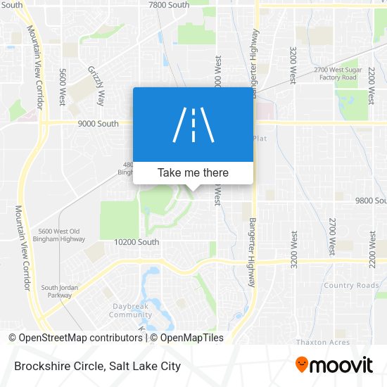 Brockshire Circle map