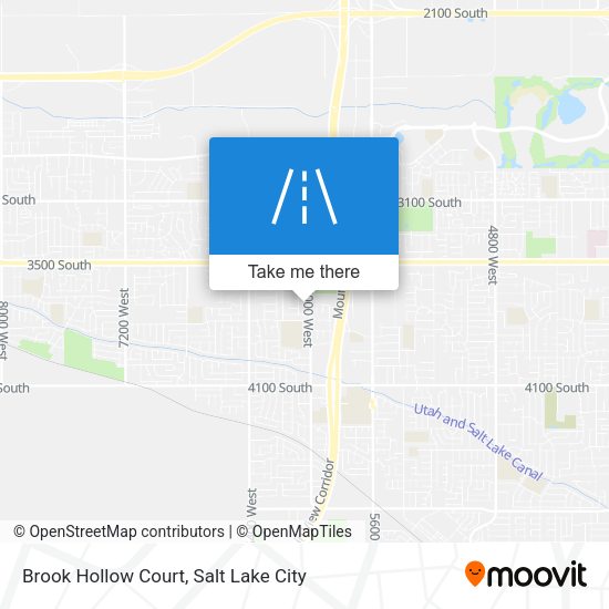 Brook Hollow Court map