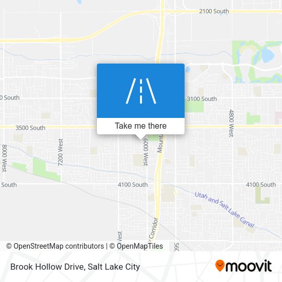 Mapa de Brook Hollow Drive