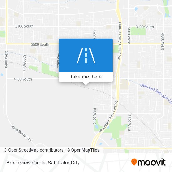 Brookview Circle map
