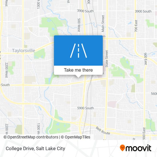 College Drive map