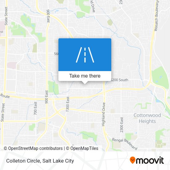 Mapa de Colleton Circle