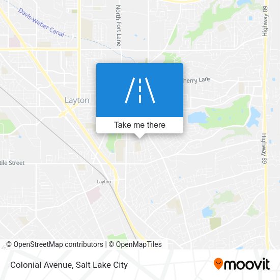 Mapa de Colonial Avenue