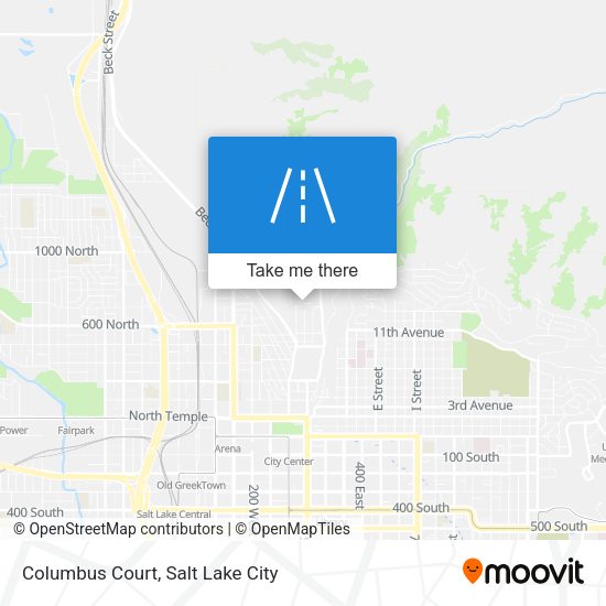 Columbus Court map