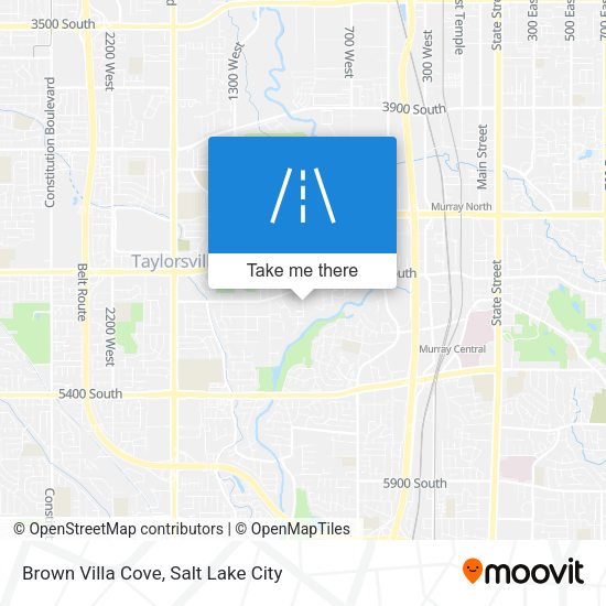 Brown Villa Cove map