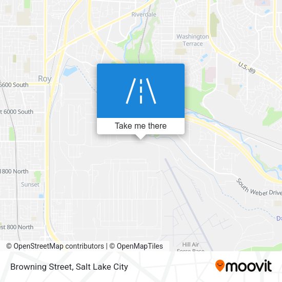Browning Street map