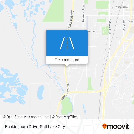Mapa de Buckingham Drive