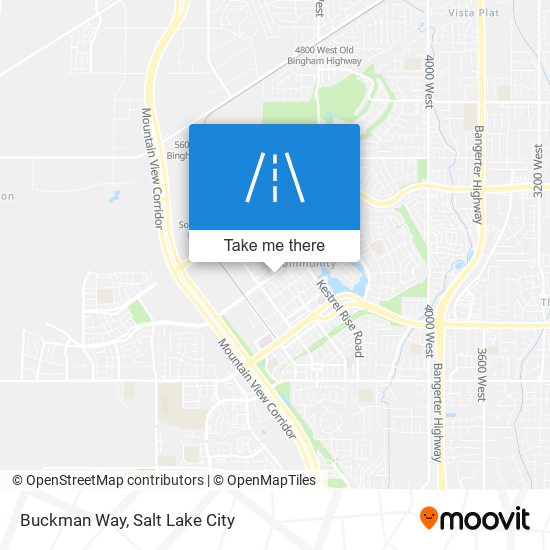 Buckman Way map