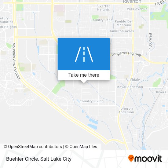 Mapa de Buehler Circle