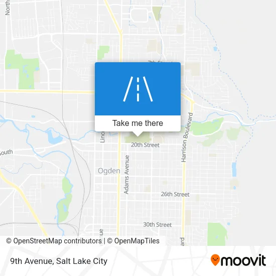 9th Avenue map