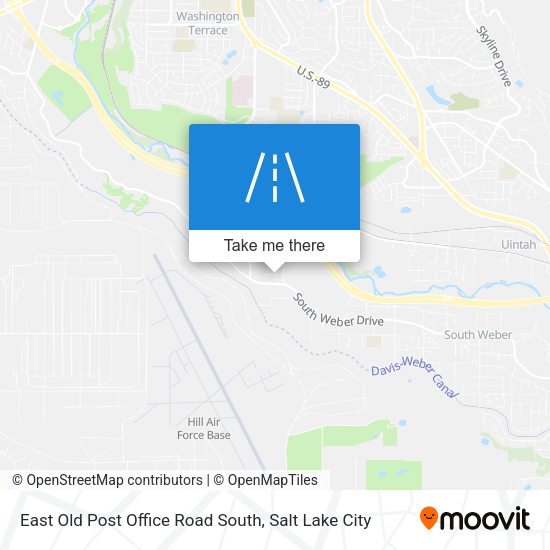 Mapa de East Old Post Office Road South