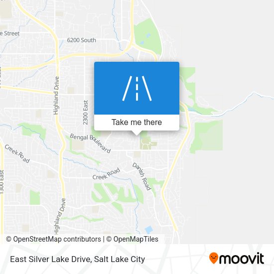 Mapa de East Silver Lake Drive