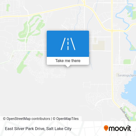 East Silver Park Drive map