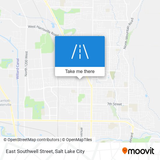 East Southwell Street map