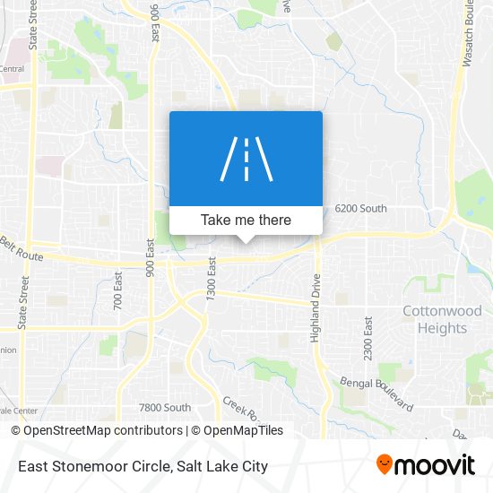 Mapa de East Stonemoor Circle