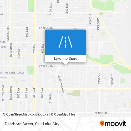 Dearborn Street map