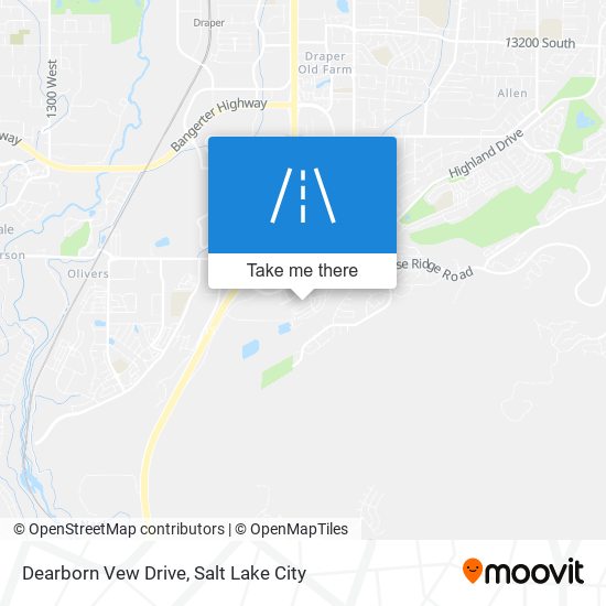 Dearborn Vew Drive map