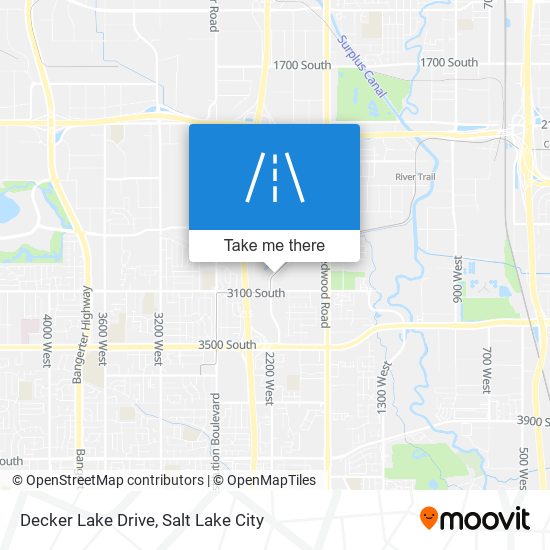Decker Lake Drive map