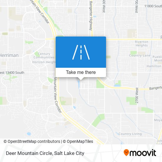 Deer Mountain Circle map