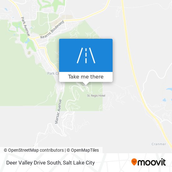 Deer Valley Drive South map