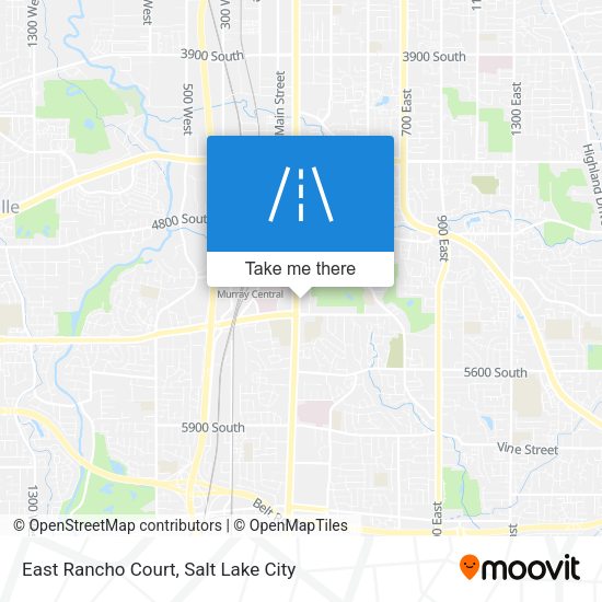 East Rancho Court map