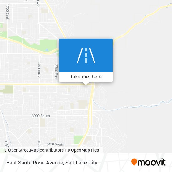 East Santa Rosa Avenue map