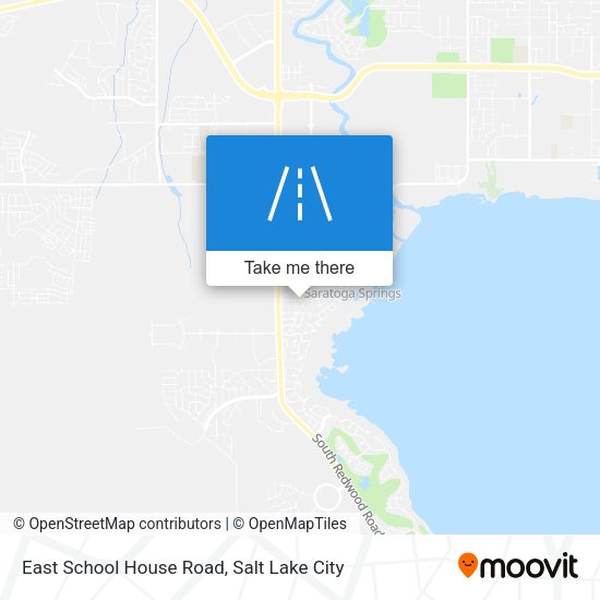 East School House Road map