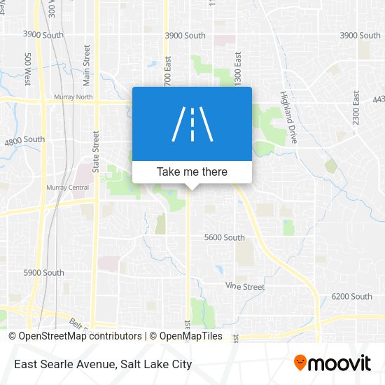 Mapa de East Searle Avenue