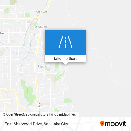 Mapa de East Sherwood Drive