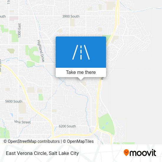 East Verona Circle map