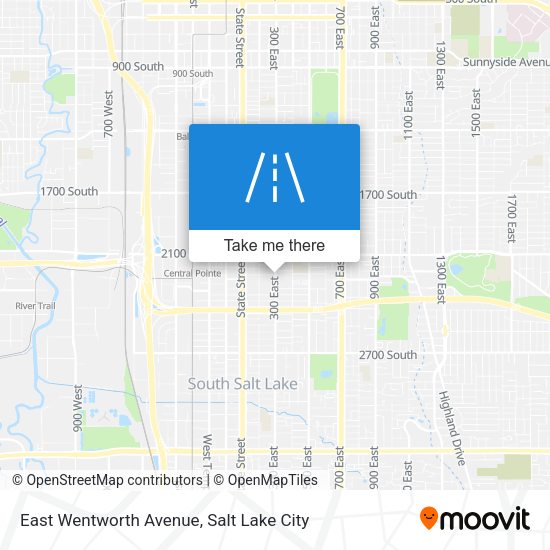 Mapa de East Wentworth Avenue