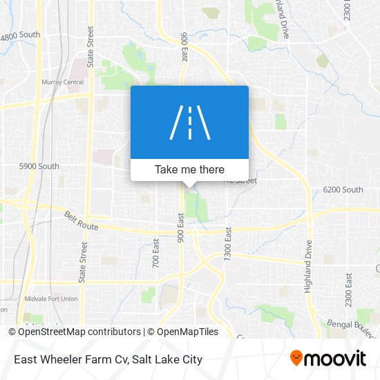 East Wheeler Farm Cv map