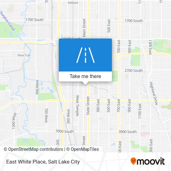 East White Place map