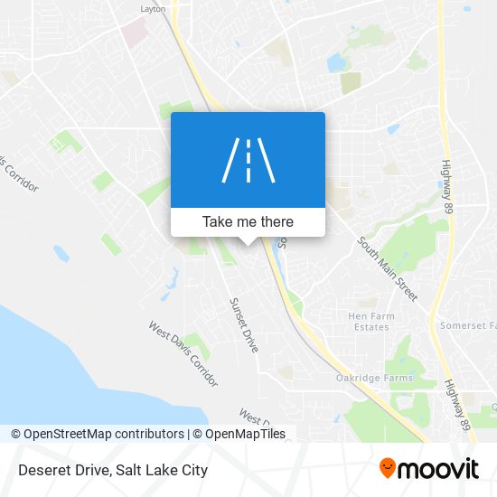 Deseret Drive map