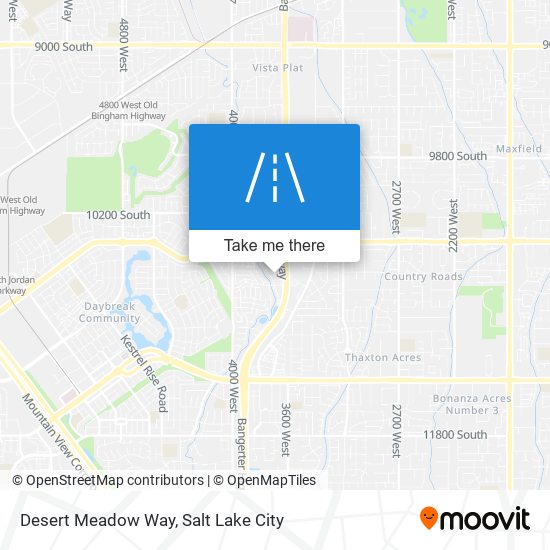 Mapa de Desert Meadow Way