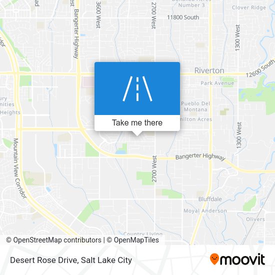 Mapa de Desert Rose Drive