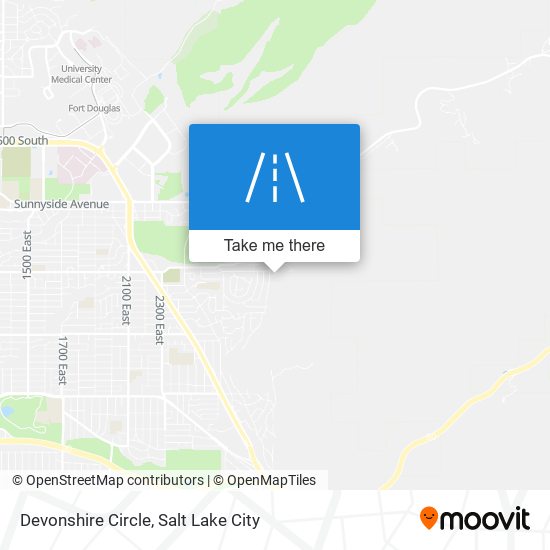 Mapa de Devonshire Circle