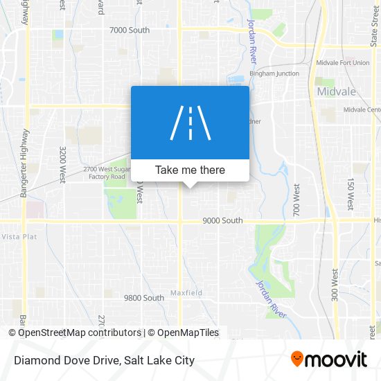 Diamond Dove Drive map